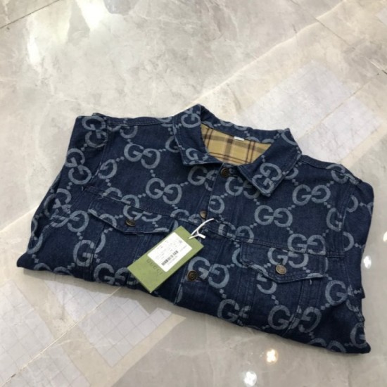 2022AW Denim Coat [Cheap] Luxury online shopping GUCCI