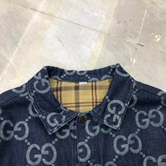 2022AW Denim Coat [Cheap] Luxury online shopping GUCCI