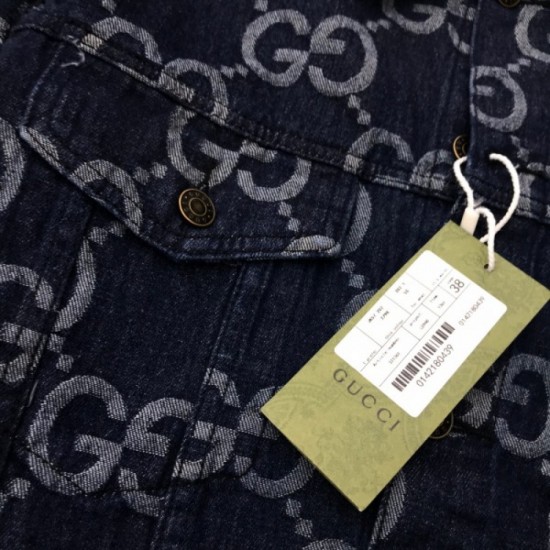 2022AW Denim Coat [Cheap] Luxury online shopping GUCCI