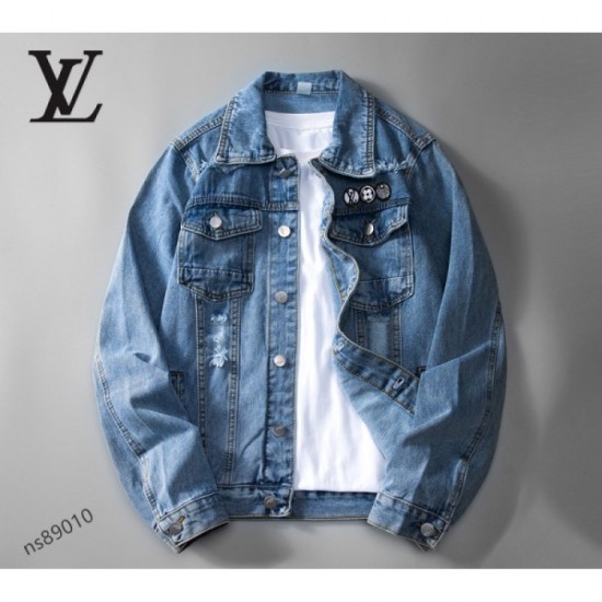 Timeless Design Men's Denim Coat 2022 LOUIS VUITTON Louis Vuitton Timeless Design Men's Denim Coat 2022 LOUIS VUITTON Louis Vuitton