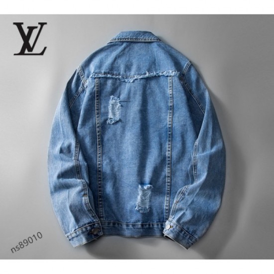 Timeless Design Men's Denim Coat 2022 LOUIS VUITTON Louis Vuitton Timeless Design Men's Denim Coat 2022 LOUIS VUITTON Louis Vuitton