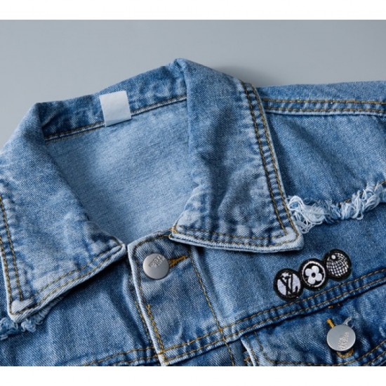 Timeless Design Men's Denim Coat 2022 LOUIS VUITTON Louis Vuitton Timeless Design Men's Denim Coat 2022 LOUIS VUITTON Louis Vuitton