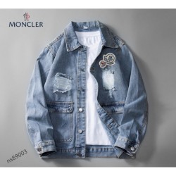 Gifts to Give Men's Denim Coats 2022 MONCLER Moncler