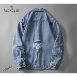 Gifts to Give Men's Denim Coats 2022 MONCLER Moncler