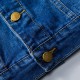 Men's Denim Coat with a Remarkable Omission 2022 PRADA Prada Men's Denim Coat with a Remarkable Omission 2022 PRADA Prada
