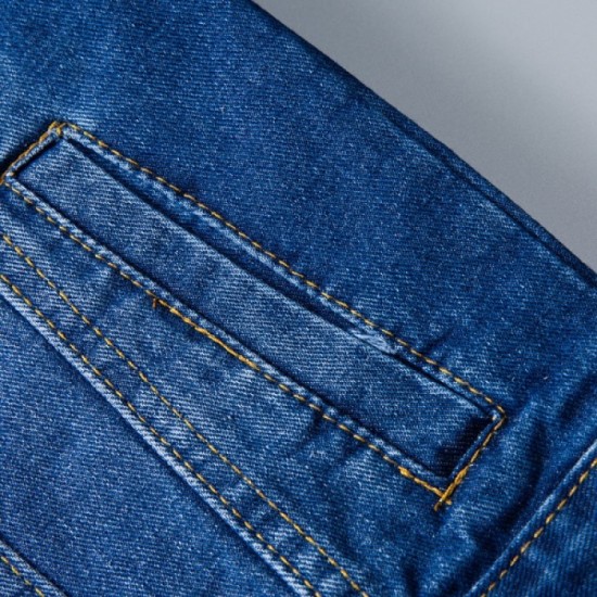 Men's Denim Coat with a Remarkable Omission 2022 PRADA Prada Men's Denim Coat with a Remarkable Omission 2022 PRADA Prada