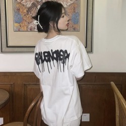 BALENCIAGA Balenciaga 2022SS Summer essential item for both men and women Short sleeve T-shirt