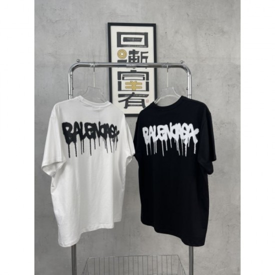 BALENCIAGA Balenciaga 2022SS Summer essential item for both men and women Short sleeve T-shirt BALENCIAGA Balenciaga 2022SS Summer essential item for both men and women Short sleeve T-shirt