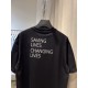BALENCIAGA Balenciaga 2022SS Pre-emptive Spring / Summer Limited New Men's Short Sleeve T-shirt BALENCIAGA Balenciaga 2022SS Pre-emptive Spring / Summer Limited New Men's Short Sleeve T-shirt