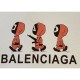 BALENCIAGA Balenciaga 2022SS New Year sale item Men's and women's short sleeve T-shirt BALENCIAGA Balenciaga 2022SS New Year sale item Men's and women's short sleeve T-shirt