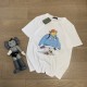 BALENCIAGA Balenciaga 2022SS Gentle luxury popular color Men's and women's short-sleeved T-shirt BALENCIAGA Balenciaga 2022SS Gentle luxury popular color Men's and women's short-sleeved T-shirt