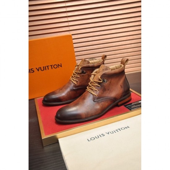 Classic popular thin and soft LOUIS VUITTON Louis Vuitton 2022AW men's boots Classic popular thin and soft LOUIS VUITTON Louis Vuitton 2022AW men's boots