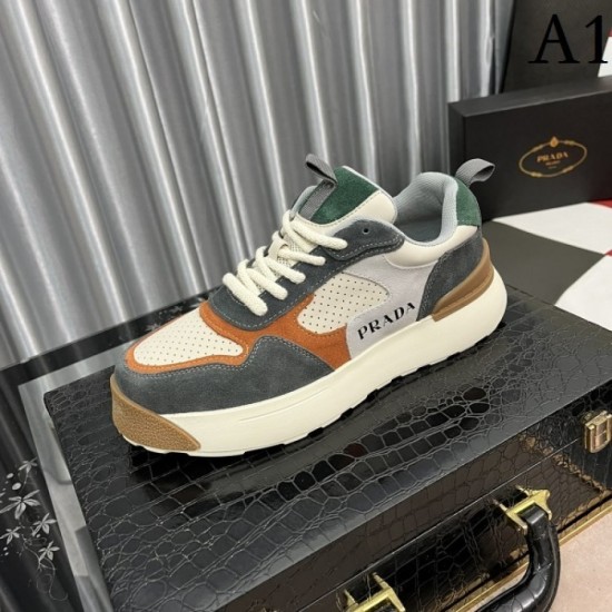 New men's casual shoes PRADA Prada style up simple looking New men's casual shoes PRADA Prada style up simple looking