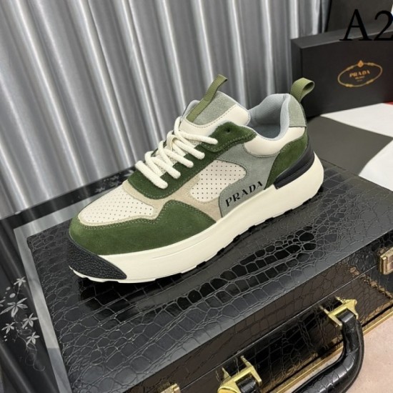 New men's casual shoes PRADA Prada style up simple looking New men's casual shoes PRADA Prada style up simple looking