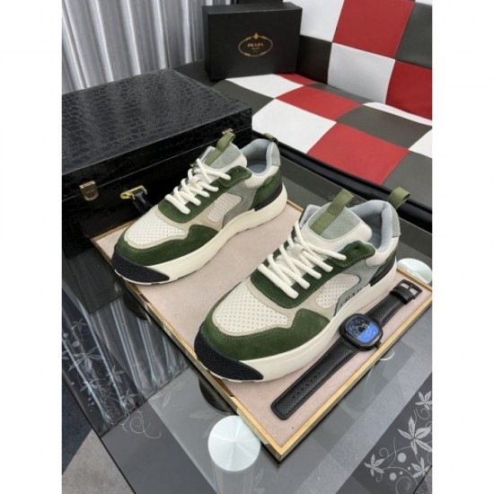 New men's casual shoes PRADA Prada style up simple looking New men's casual shoes PRADA Prada style up simple looking