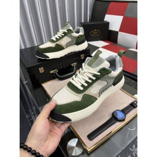 New men's casual shoes PRADA Prada style up simple looking New men's casual shoes PRADA Prada style up simple looking