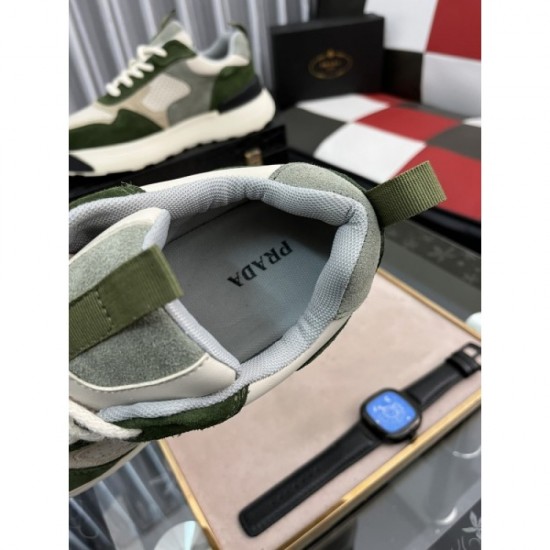 New men's casual shoes PRADA Prada style up simple looking New men's casual shoes PRADA Prada style up simple looking