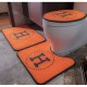 HERMES Hermes bath toilet 3-piece set 2022SS popular cute HERMES Hermes bath toilet 3-piece set 2022SS popular cute