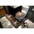 LOUIS VUITTON Louis Vuitton bath toilet 3-piece set 2022SS spring new work