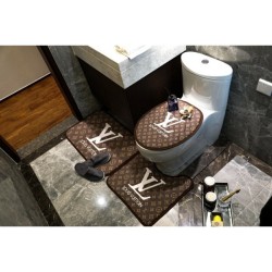 LOUIS VUITTON Louis Vuitton bath toilet 3-piece set 2022SS spring new work
