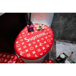 LOUIS VUITTON Louis Vuitton bath toilet 3 piece set 2022SS spring latest work