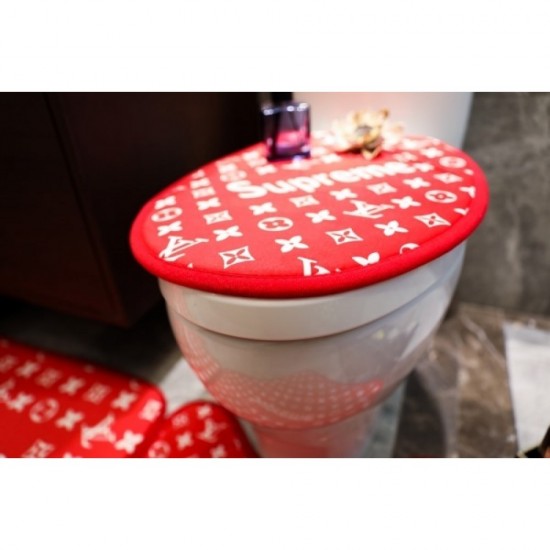 LOUIS VUITTON Louis Vuitton bath toilet 3 piece set 2022SS spring latest work LOUIS VUITTON Louis Vuitton bath toilet 3 piece set 2022SS spring latest work