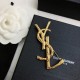 Novel Style YSL Yves Saint Laurent 2022AW Brooch Novel Style YSL Yves Saint Laurent 2022AW Brooch