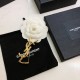 Novel Style YSL Yves Saint Laurent 2022AW Brooch Novel Style YSL Yves Saint Laurent 2022AW Brooch