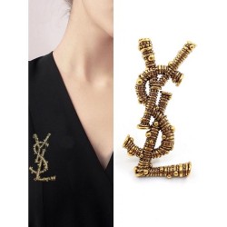 Modern Style YSL Yves Saint Laurent 2022AW Brooch