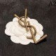 YSL Yves Saint Laurent 2022AW brooch that expresses individuality YSL Yves Saint Laurent 2022AW brooch that expresses individuality