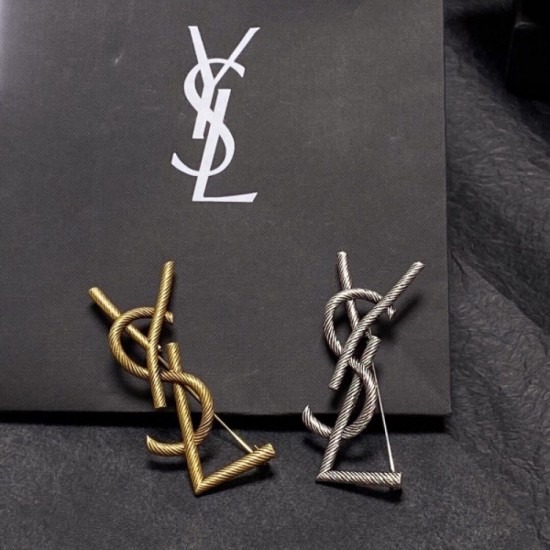 YSL Yves Saint Laurent 2022AW brooch that expresses individuality YSL Yves Saint Laurent 2022AW brooch that expresses individuality