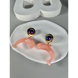 Color taste like autumn BALENCIAGA Balenciaga 2022AW earrings