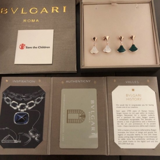New limited gorgeous cute 2022 BVLGARI Bvlgari earrings New limited gorgeous cute 2022 BVLGARI Bvlgari earrings