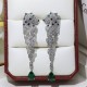 Boldly designed fashionable new 2022 CARTIER Cartier earrings Boldly designed fashionable new 2022 CARTIER Cartier earrings