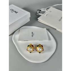 A lot of trendy CELINE Celine 2022AW earrings