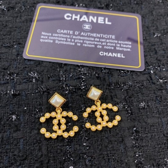 [Cheap] Luxury goods mail order 2022 CHANEL Chanel earrings