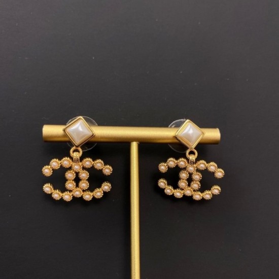 [Cheap] Luxury goods mail order 2022 CHANEL Chanel earrings