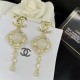Adult-like atmosphere 2022 CHANEL Chanel earrings Adult-like atmosphere 2022 CHANEL Chanel earrings