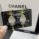 Outing style 2022 CHANEL Chanel earrings Outing style 2022 CHANEL Chanel earrings
