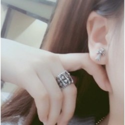 2022SS CHROME HEARTS Chrome Hearts super popular latest earrings