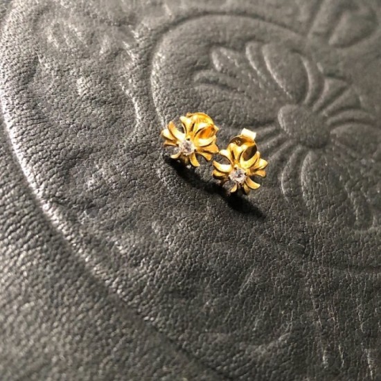2022SS CHROME HEARTS CHROME HEARTS attention point earrings 2022SS CHROME HEARTS CHROME HEARTS attention point earrings