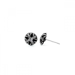2022SS CHROME HEARTS Chrome Hearts shining luxury earrings