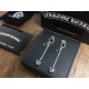2022SS CHROME HEARTS Chrome Hearts limited quantity special sale earrings 2022SS CHROME HEARTS Chrome Hearts limited quantity special sale earrings