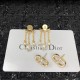 2022 DIOR Dior earrings with popular new logo 2022 DIOR Dior earrings with popular new logo
