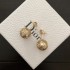 Retro design 2022 DIOR Dior earrings