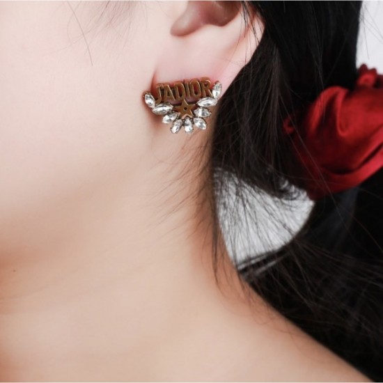 Fine cotton 2022 DIOR Dior earrings Fine cotton 2022 DIOR Dior earrings