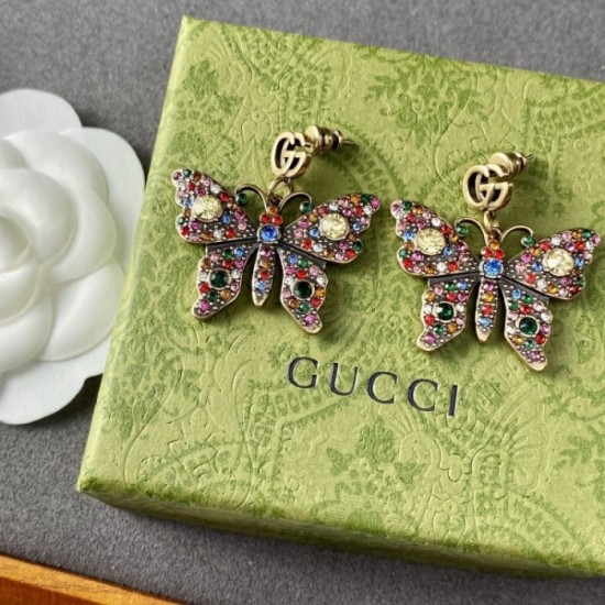 Beautiful silhouette 2022 GUCCI Gucci earrings Beautiful silhouette 2022 GUCCI Gucci earrings