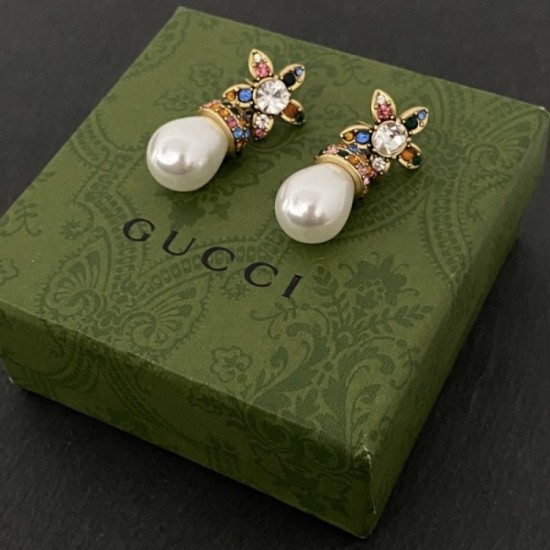 Overseas popular 2022 GUCCI Gucci earrings Overseas popular 2022 GUCCI Gucci earrings