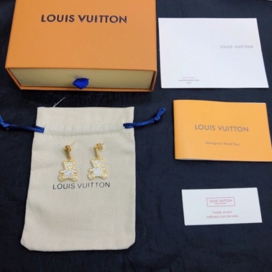Shining luxury perfect score LOUIS VUITTON Louis Vuitton 2022AW earrings Shining luxury perfect score LOUIS VUITTON Louis Vuitton 2022AW earrings