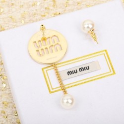 Individual brand 2022 MIU MIU Miu Miu earrings